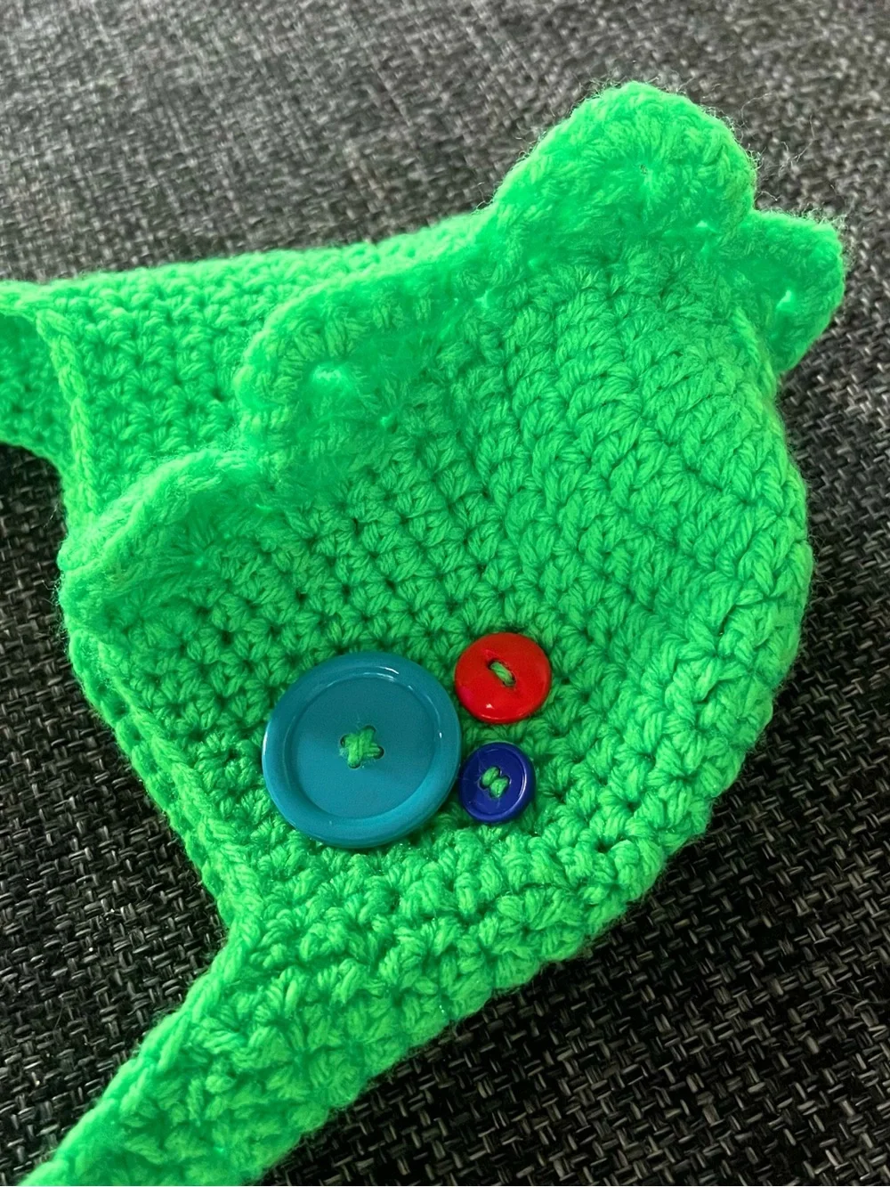 Handmade Baby’s Crochet Dinosaur Hat